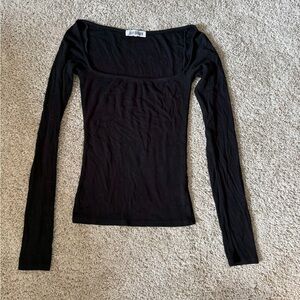 Joah Brown Classic Black Long Sleeve Tee